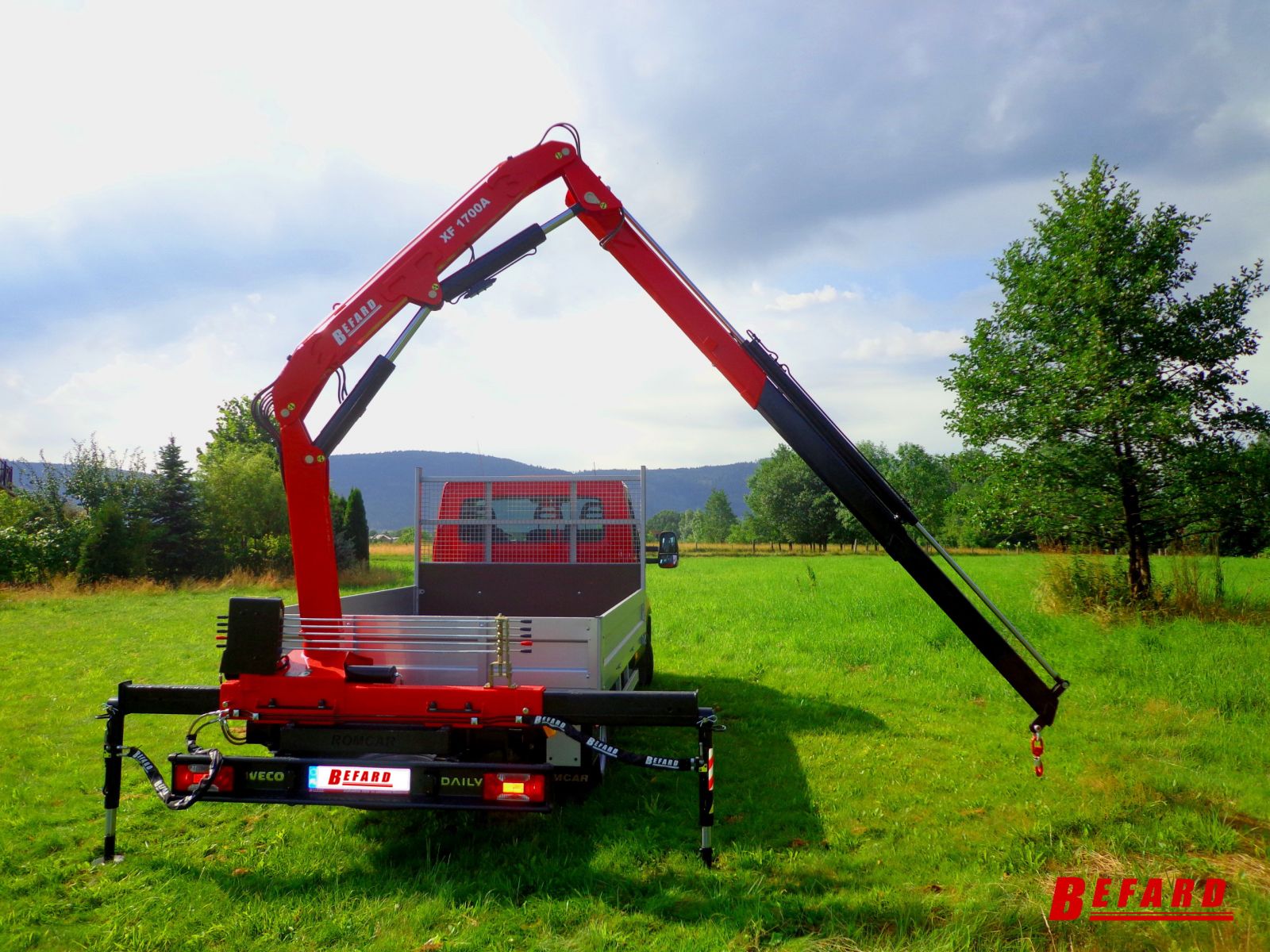 hds befard XF 1700A na IVECO